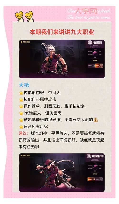 dnf100级职业选择攻略,看看你的职业排第几?