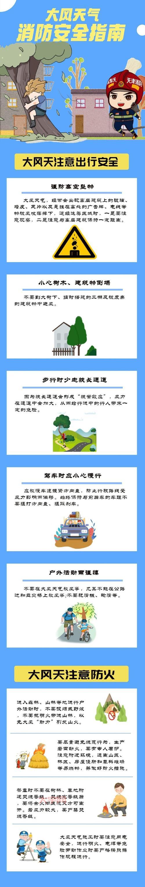 天津大风来了怎么办?这份安全指南请一定收好!