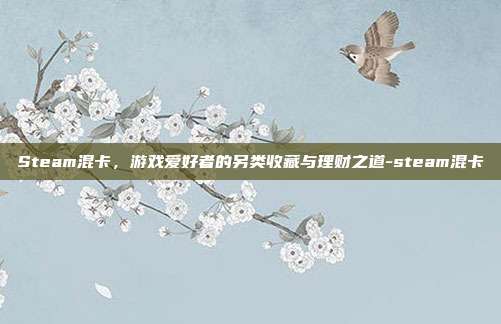 Steam混卡,游戏爱好者的另类收藏与理财之道-steam混卡