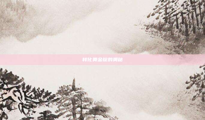 转化奥金锭的奥秘