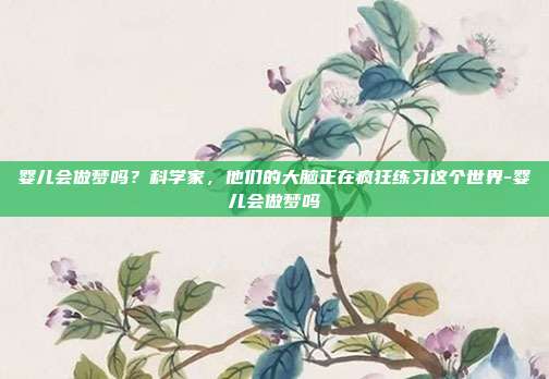 婴儿会做梦吗？科学家，他们的大脑正在疯狂练习这个世界-婴儿会做梦吗