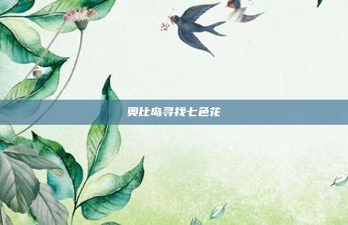 奥比岛寻找七色花