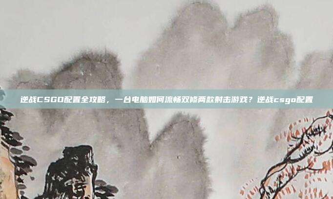 逆战CSGO配置全攻略,一台电脑如何流畅双修两款射击游戏?逆战csgo配置