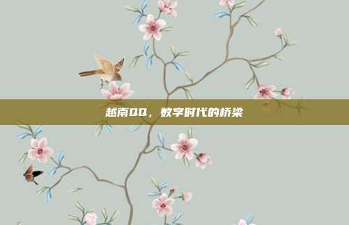 越南QQ,数字时代的桥梁
