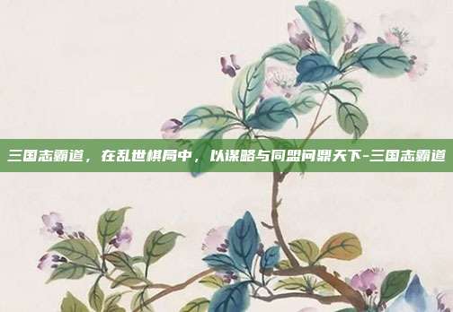 三国志霸道,在乱世棋局中,以谋略与同盟问鼎天下-三国志霸道