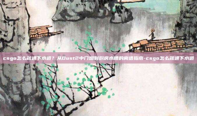 csgo怎么疏通下水道?从Dust2中门烟到厨房水槽的离谱指南-csgo怎么疏通下水道