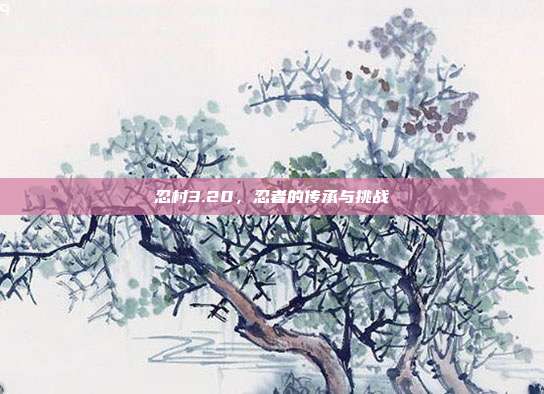 忍村3.20,忍者的传承与挑战