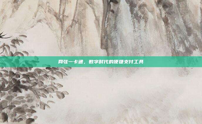 网弦一卡通,数字时代的便捷支付工具