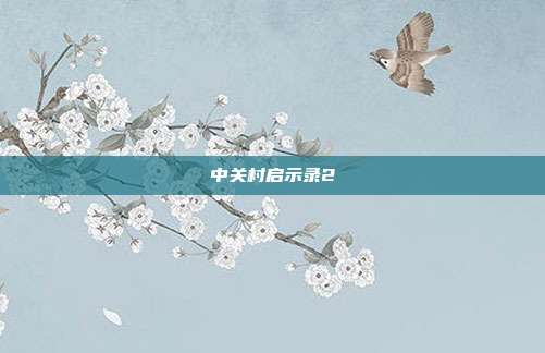 中关村启示录2