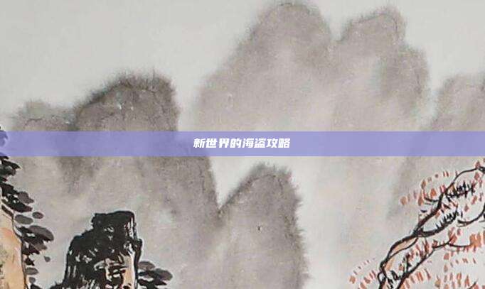 新世界的海盗攻略