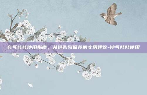 充气娃娃使用指南,从选购到保养的实用建议-冲气娃娃使用