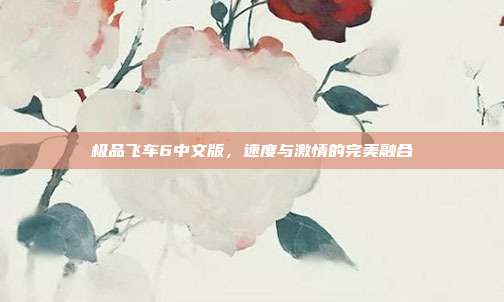 极品飞车6中文版，速度与激情的完美融合