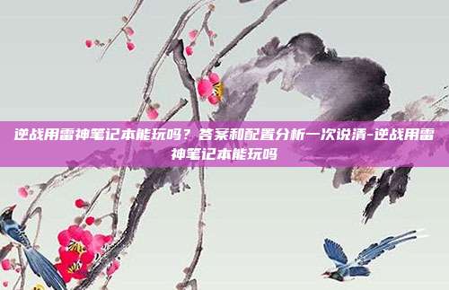 逆战用雷神笔记本能玩吗？答案和配置分析一次说清-逆战用雷神笔记本能玩吗