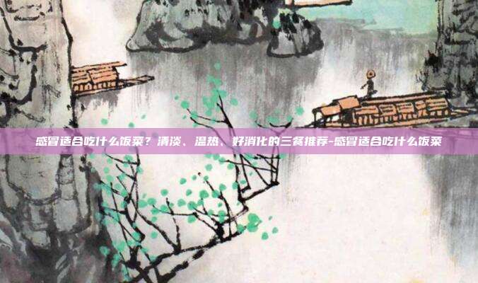 感冒适合吃什么饭菜?清淡、温热、好消化的三餐推荐-感冒适合吃什么饭菜