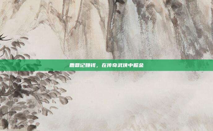 鹿鼎记赚钱,在传奇武侠中掘金