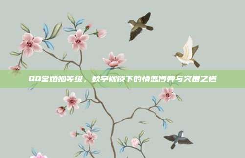 QQ堂婚姻等级，数字枷锁下的情感博弈与突围之道
