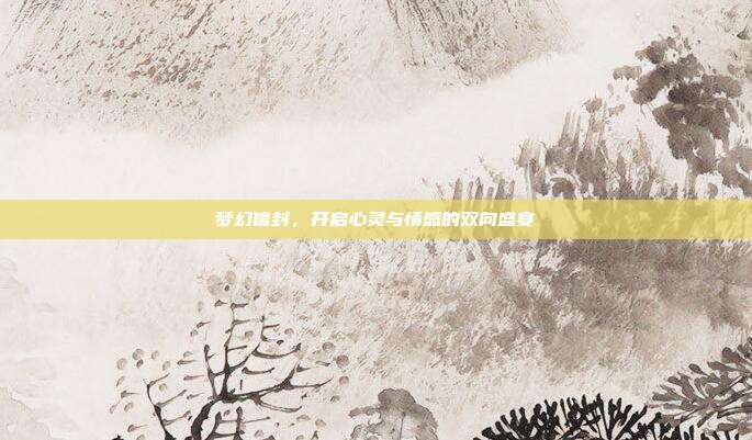 梦幻信封,开启心灵与情感的双向盛宴