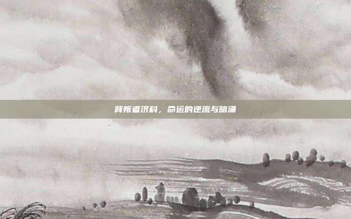 背叛者济科，命运的逆流与暗涌