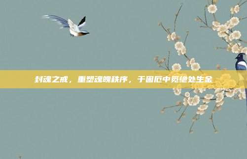 封魂之戒,重塑魂魄秩序,于困厄中觅绝处生金