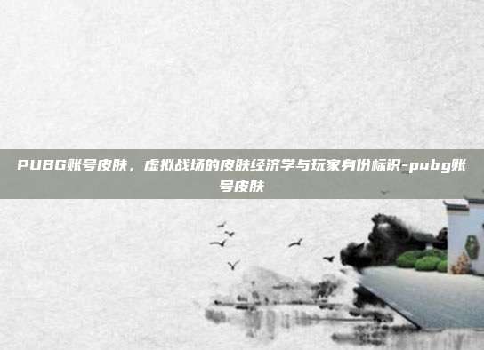 PUBG账号皮肤,虚拟战场的皮肤经济学与玩家身份标识-pubg账号皮肤
