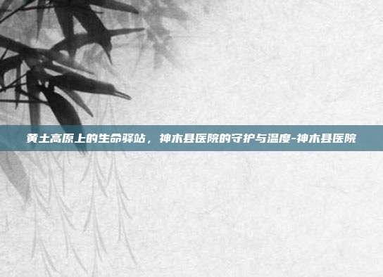 黄土高原上的生命驿站，神木县医院的守护与温度-神木县医院