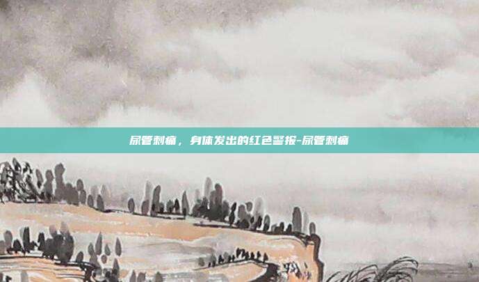 尿管刺痛,身体发出的红色警报-尿管刺痛