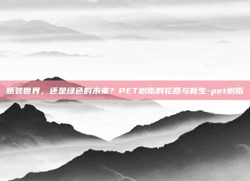 瓶装世界,还是绿色的未来?PET树脂的轮回与新生-pet树脂