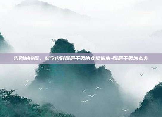 告别树皮嘴,科学应对嘴唇干裂的实战指南-嘴唇干裂怎么办