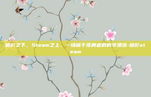 暗影之下,Steam之上,一场属于孤勇者的数字漂流-暗影steam