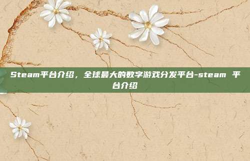 Steam平台介绍,全球最大的数字游戏分发平台-steam 平台介绍