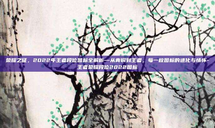 荣耀之征，2022年王者段位图标全解析—从青铜到王者，每一枚图标的进化与情怀-王者荣耀段位2022图标