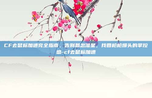 CF去鼠标加速完全指南，告别飘忽准星，找回枪枪爆头的掌控感-cf去鼠标加速