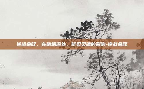 逆战金叹,在硝烟深处,听见灵魂的裂响-逆战金叹