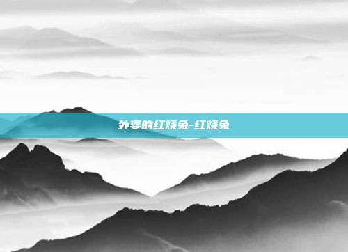 外婆的红烧兔-红烧兔