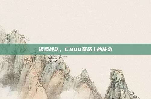 银狐战队,CSGO赛场上的传奇