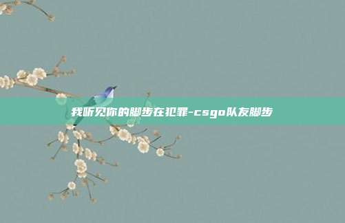 我听见你的脚步在犯罪-csgo队友脚步