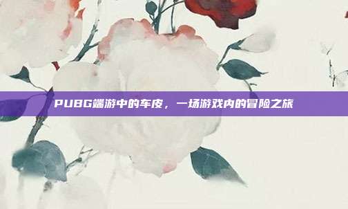 PUBG端游中的车皮,一场游戏内的冒险之旅