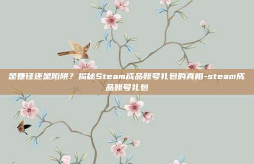 是捷径还是陷阱？揭秘Steam成品账号礼包的真相-steam成品账号礼包