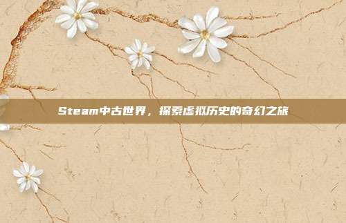 Steam中古世界，探索虚拟历史的奇幻之旅