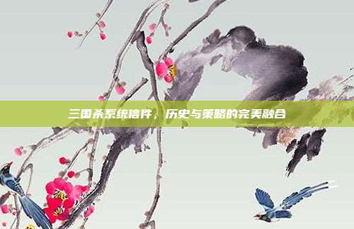 三国杀系统信件，历史与策略的完美融合