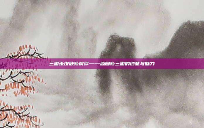 三国杀皮肤新演绎——源自新三国的创意与魅力