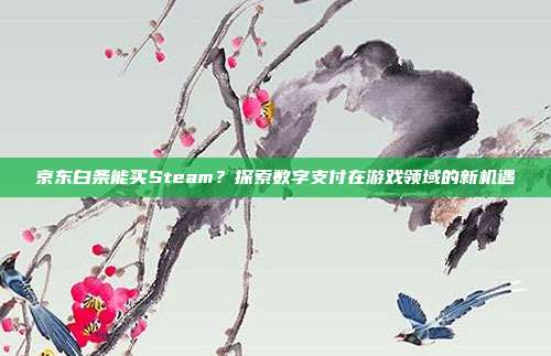 京东白条能买Steam?探索数字支付在游戏领域的新机遇