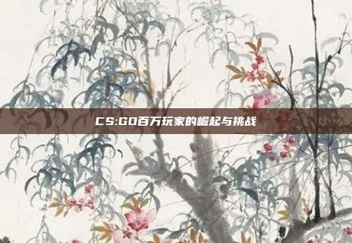 CS:GO百万玩家的崛起与挑战