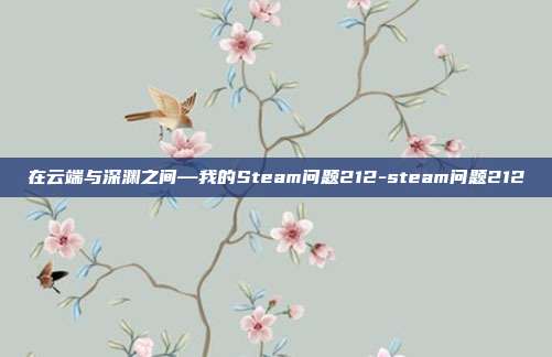 在云端与深渊之间—我的Steam问题212-steam问题212