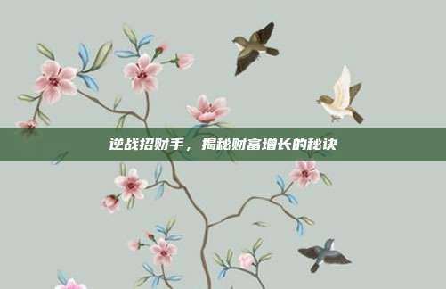 逆战招财手,揭秘财富增长的秘诀