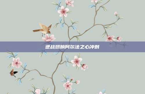 逆战翅膀阿尔法之心冲刺
