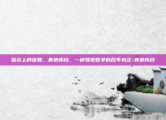 指尖上的优雅，奔驰怀档，一种驾驶哲学的百年执念-奔驰怀档