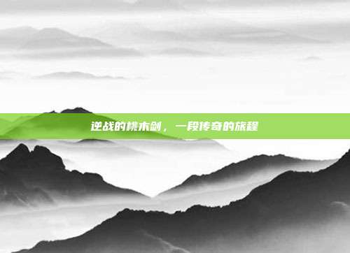 逆战的桃木剑，一段传奇的旅程