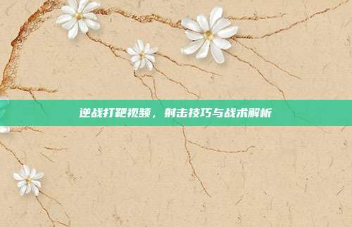 逆战打靶视频，射击技巧与战术解析