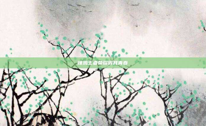 辣鸡王者荣耀毁我青春